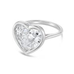 6.5 Carat Heart Shape Statement | Type IIa | Brilliant White / D color | FL/IF - Image 2