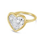 6.5 Carat Heart Shape Statement | Type IIa | Brilliant White / D color | FL/IF - Image 4