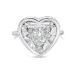 6.5 Carat Heart Shape Statement | Type IIa | Brilliant White / D color | FL/IF