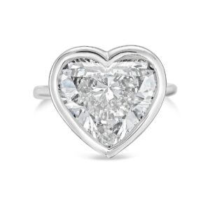 6.5 Carat Heart Shape Statement | Type IIa | Brilliant White / D color | FL/IF