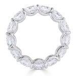 6.55 Carat Round Brilliant Band | Brilliant White | 18K Gold | Radiant Elegance - Image 3
