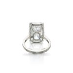 6 Carat Cushion Statement | Brilliant White / D color | FL/IF | 14K White Gold - Image 3