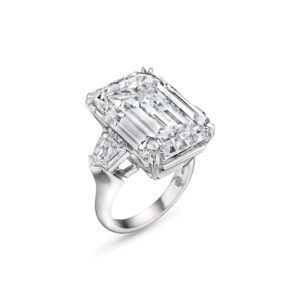 6 Carat Emerald-cut Statement | VVS | 14K White Gold | Flawless-Level Presence