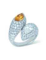6 Carat Pear Statement | Fancy Yellow | 14K White Gold | A Crown-Worthy Fancy Rarity - Image 3