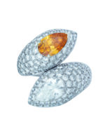6 Carat Pear Statement | Fancy Yellow | 14K White Gold | A Crown-Worthy Fancy Rarity