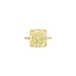 6 Carat Radiant Statement | Fancy Yellow | 14K White Gold | Colour-Collector’s Treasure - Image 2