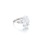 6 Carat Oval Statement | Brilliant White | SI | 14K White Gold | Signature Sophistication - Image 6