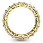 6 Carat Emerald Band | 18K White Gold | Heirloom-Worthy Glow | Heirloom - Image 4