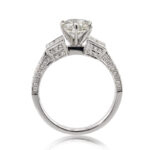 1 Carat Round Brilliant Diamond Ring | Brilliant White | 14K White Gold | Refined Light - Image 4