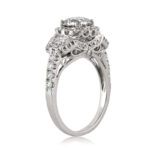 1.2 Carat Round Brilliant Diamond Ring | Brilliant White | 14K White Gold | Classic Charm - Image 3
