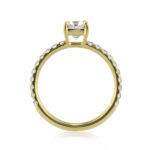 1.5 Carat Radiant Diamond Ring | Brilliant White | 14K White Gold | Refined Light - Image 4