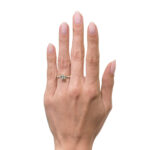 1.5 Carat Radiant Diamond Ring | Brilliant White | 14K White Gold | Refined Light - Image 5