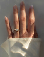 1 Carat Marquise Statement | Brilliant White | 14K White Gold | Graceful Brilliance - Image 5