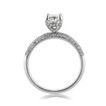 1 Carat Princess Diamond Ring | Brilliant White | 14K White Gold | Pure Sophistication - Image 3