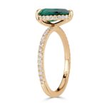 2.4 Carat Pear Diamond Ring | 14K White Gold | Effortless Elegance - Image 5