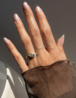 Marquise Statement | Brilliant White | 14K White Gold | Graceful Brilliance | Signature - Image 3