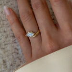 Marquise Statement | Brilliant White | 14K White Gold | Graceful Brilliance | Signature