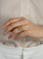 0.7 Carat Round Brilliant Statement | Brilliant White | 14K Rose Gold | Classic Charm - Image 3