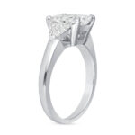 1 Carat Princess Diamond Ring | Brilliant White | SI | 18K Gold | Refined Light | Signature - Image 3