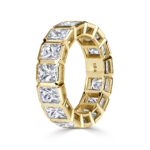 7.78 Carat Radiant Band | Brilliant White | 14K White Gold | Signature Sophistication - Image 2