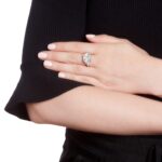 7 Carat Assher Cut Statement | Brilliant White / J color | VS | 14K White Gold - Image 5