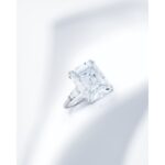 7 Carat Emerald-cut Statement | VS | 14K White Gold | Refined Grandeur