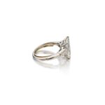 7 Carat Emerald-cut Statement | VVS | 14K White Gold | Purity in Perfection - Image 4