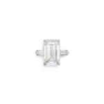 7 Carat Emerald-cut Statement / F color | VS | 14K White Gold - Image 2