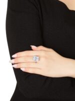 7 Carat Emerald-cut Statement / H color | VVS | 14K White Gold - Image 4