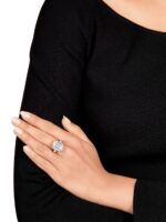 7 Carat Emerald-cut Statement / I color | VS | 14K White Gold - Image 5