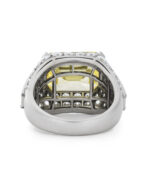 7 Carat Emerald-cut Statement | Fancy Yellow | 14K White Gold | A Crown-Worthy Fancy Rarity - Image 6