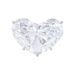 7 Carat Heart Shape Statement | Brilliant White | VS | 14K White Gold
