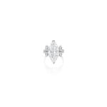 7 Carat Marquise Statement | Brilliant White / D color | VVS | 14K White Gold - Image 3