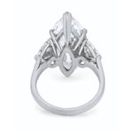 7 Carat Marquise Statement | Brilliant White / J color | VS | 14K White Gold - Image 4