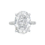 7 Carat Oval Statement | Brilliant White | VS | 14K White Gold | Timeless Brilliance - Image 4