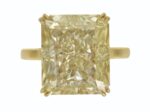7 Carat Radiant Statement | Fancy Yellow | 14K White Gold | A Crown-Worthy Fancy Rarity