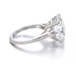 7 Carat Round Brilliant Statement | Brilliant White / J color | SI | 14K White Gold - Image 3
