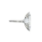 7 Carat Marquise Statement | Brilliant White / D color | VVS | 14K White Gold - Image 3