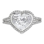 7 Carat Heart Shape Statement | Type IIa | Brilliant White / D color | FL/IF