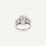 7 Carat Radiant Statement | Type IIa | Brilliant White / D color | FL/IF | 14K White Gold - Image 5