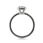 1.3 Carat Emerald Diamond Ring | 14K White Gold | Pure Sophistication - Image 4