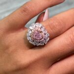 1.5 Carat Heart Shape Statement | Fancy Yellow | 14K White Gold - Image 3