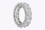 11.39 Carat Radiant Band | Brilliant White | 18K Gold | Grand Palais Radiance - Image 5