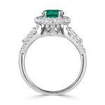 2.7 Carat Round Brilliant Diamond Ring | 14K White Gold | Quiet Power - Image 4