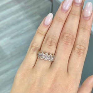 Pear Statement | Fancy Yellow | 14K White Gold | Colour-Collector’s Treasure