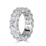 8.3 Carat Radiant Band | Brilliant White | 14K White Gold | Signature Sophistication - Image 2