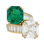 8 Carat Emerald-cut Statement | 14K White Gold | Timeless Brilliance
