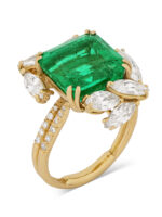 8 Carat Emerald-cut Statement | 14K White Gold | Heirloom-Worthy Glow - Image 3