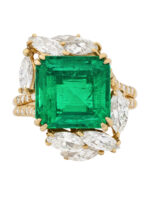8 Carat Emerald-cut Statement | 14K White Gold | Heirloom-Worthy Glow