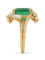 8 Carat Emerald-cut Statement | 14K White Gold | Signature Sophistication - Image 4